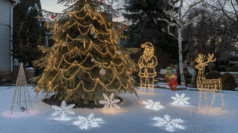 10 Outdoor Christmas yard decorations