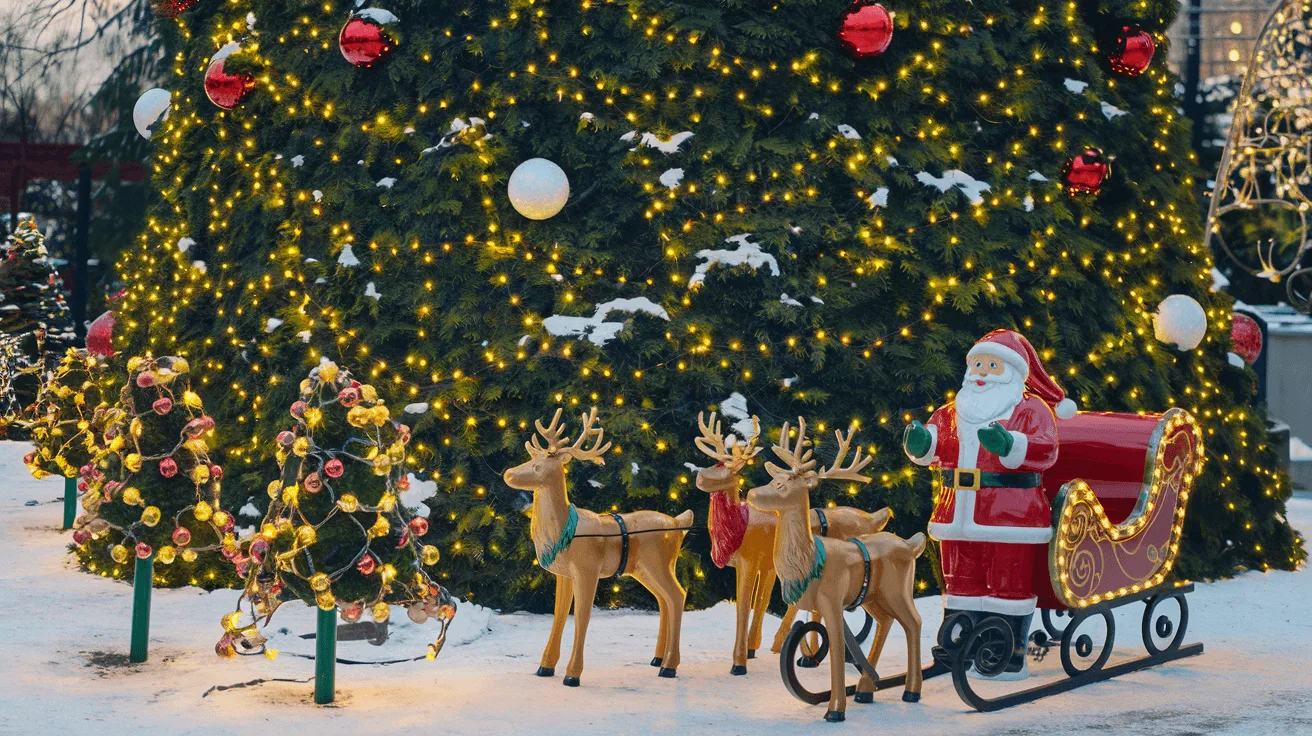 10 Front porch Christmas decor