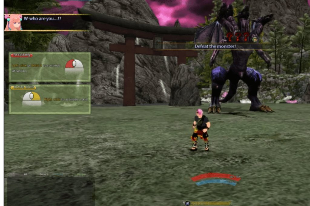 Onigiri boss fight gameplay image
