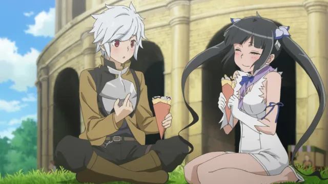 Is It Wrong to Try to Pick Up Girls in a Dungeon? / anime like solo leveling with op mc