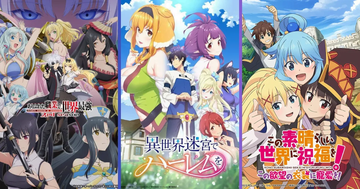 Top 10 Anime Like Harem in the Labyrinth of the Other World