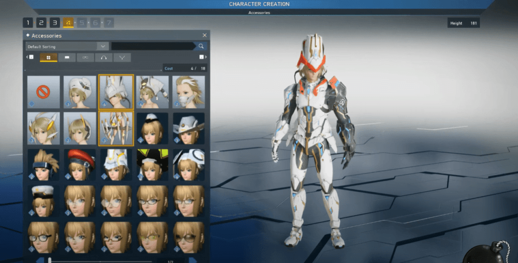 Phantasy Star Online 2 New Genesis character customization and selection
