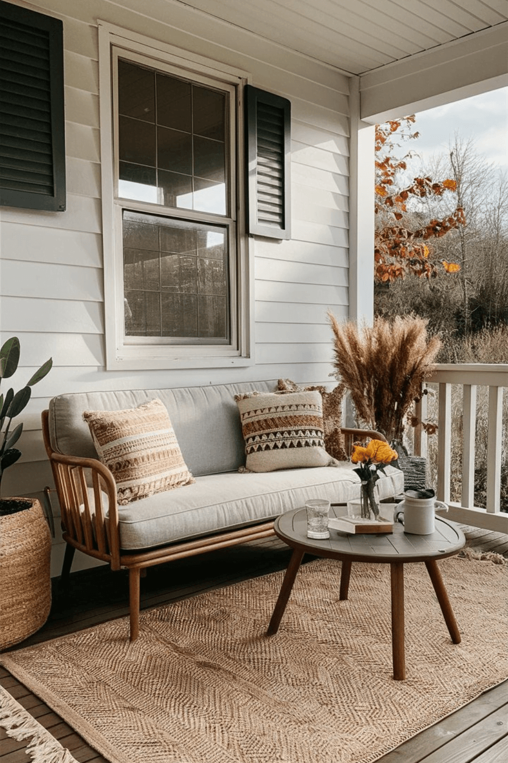20 Boho Fall Front Porch Ideas