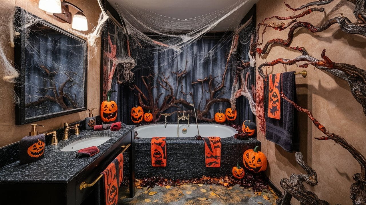 15 Spooktacular Halloween Bathroom Decor Ideas