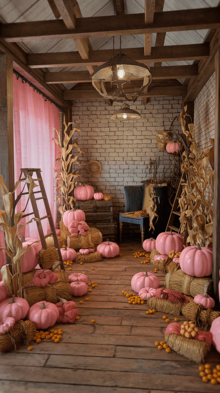 20 Embracing Pink Fall Decor: A Guide to with a Twist