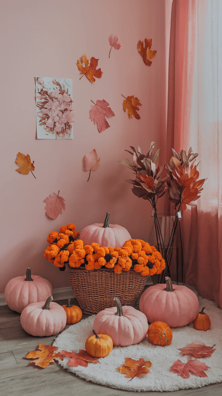 20 Embracing Pink Fall Decor: A Guide to with a Twist