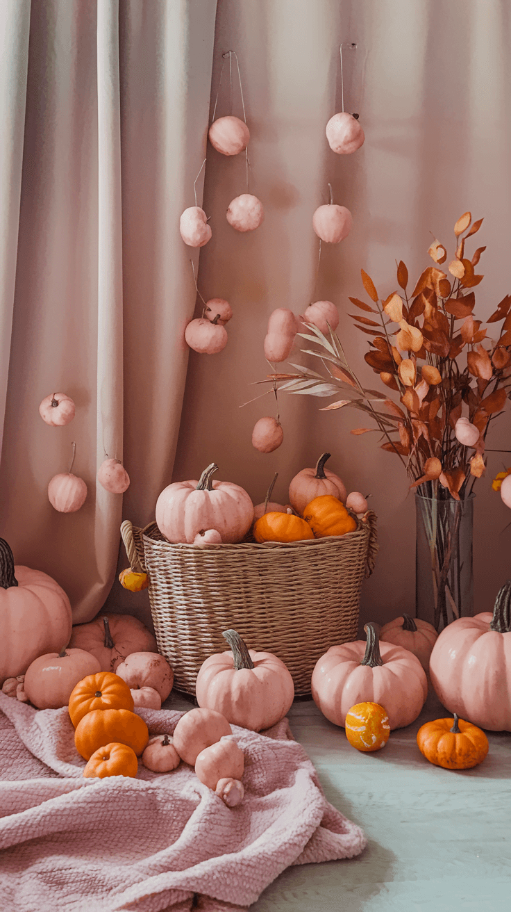 20 Embracing Pink Fall Decor: A Guide to with a Twist