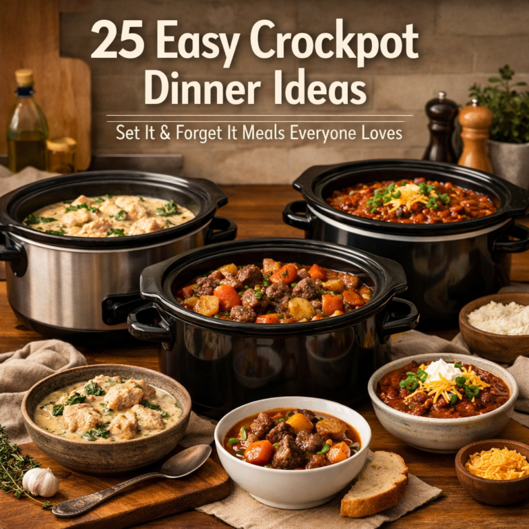 25 Easy Dinner Ideas Crockpot Lovers Swear By