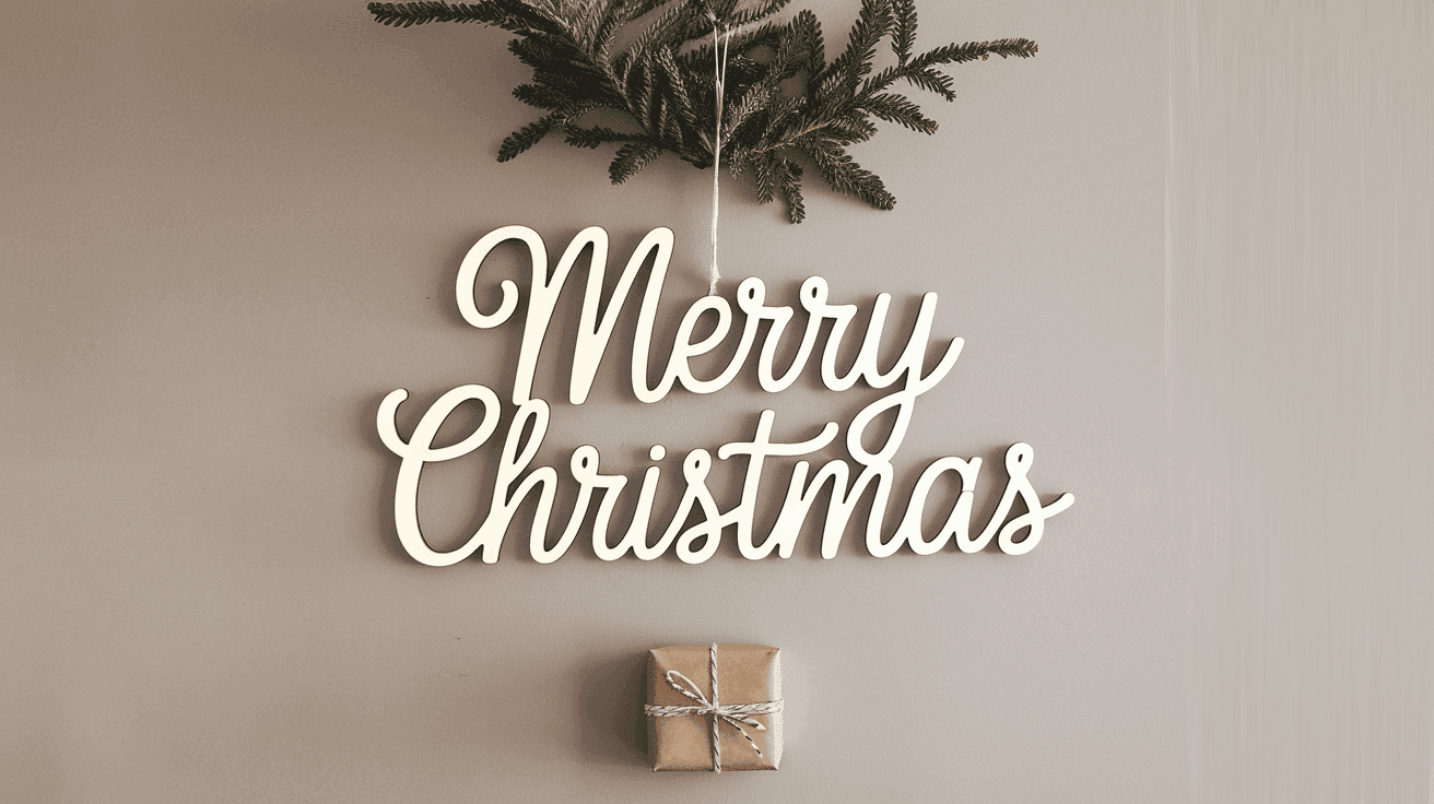 12 Minimalist Christmas Decor