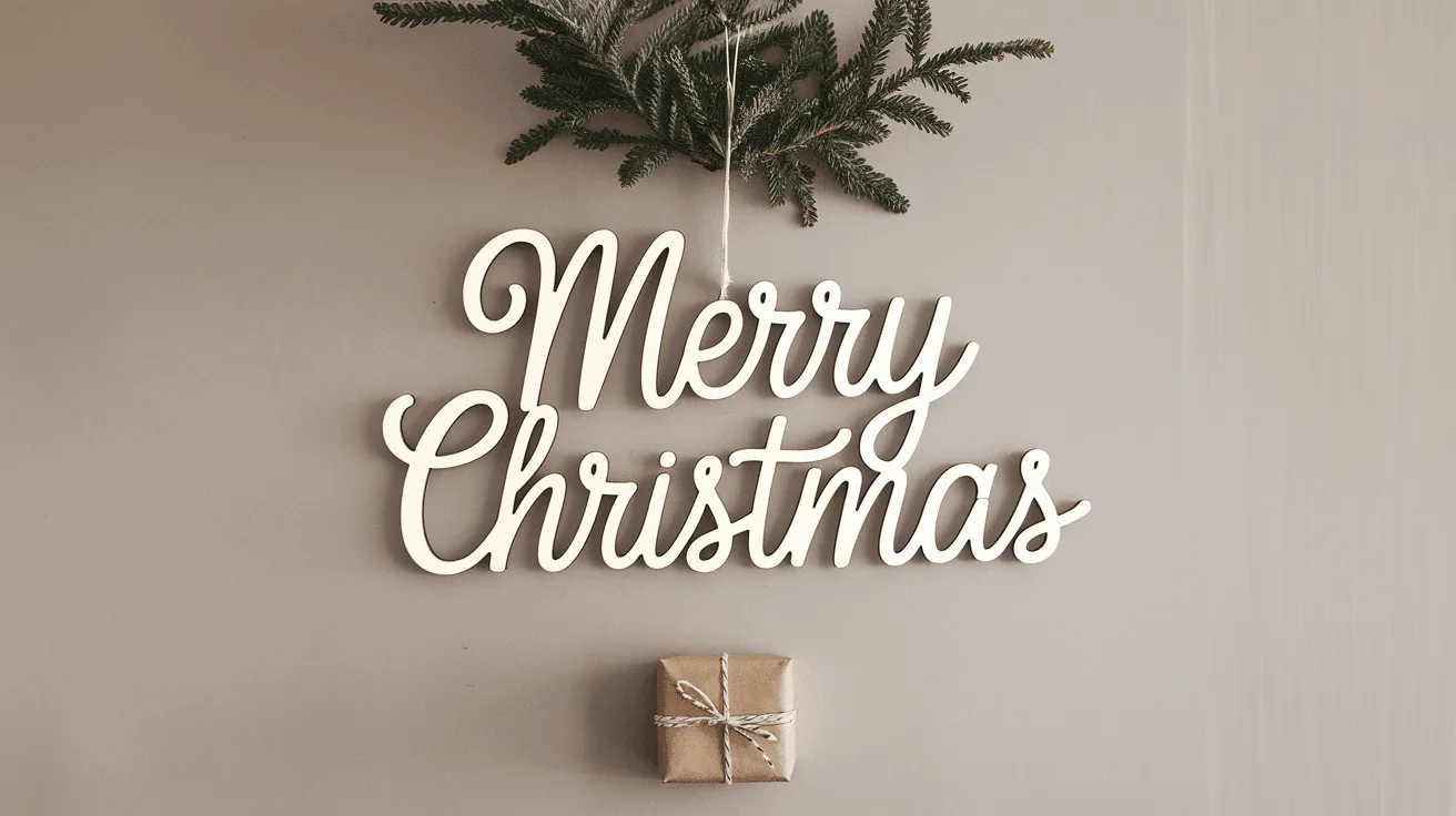 12 Minimalist Christmas Decor