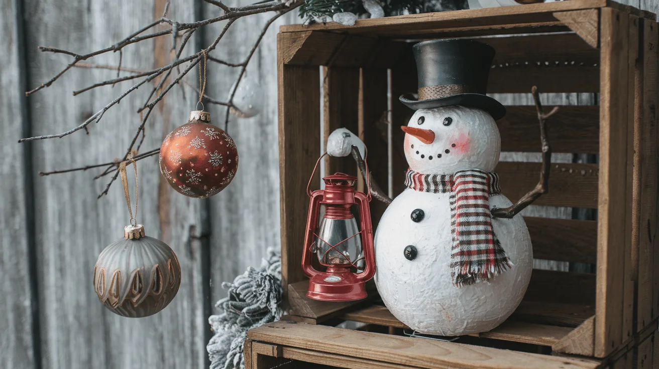 12 Retro Christmas decorations