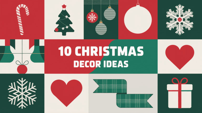 10 Christmas decor ideas : Festive Ways to Transform Your Home