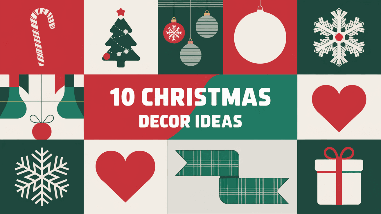 10 Christmas decor ideas : Festive Ways to Transform Your Home